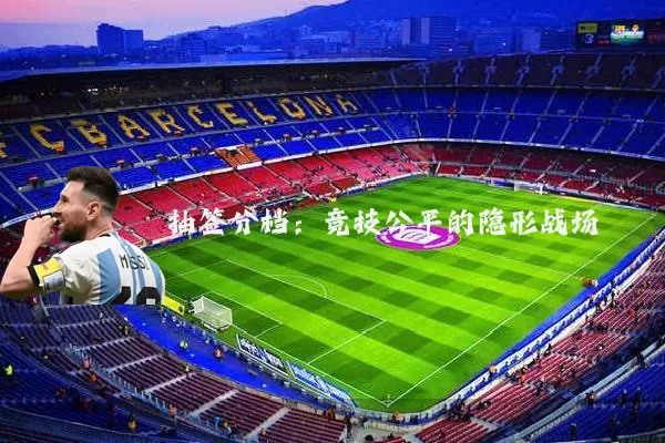 抽签分档:竞技公平的隐形战场
